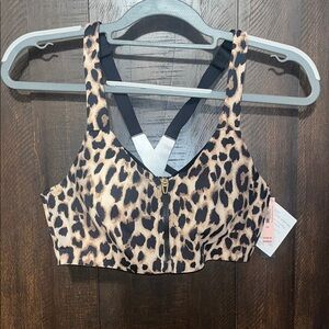 Victoria's Secret Leopard Print Sports Bra